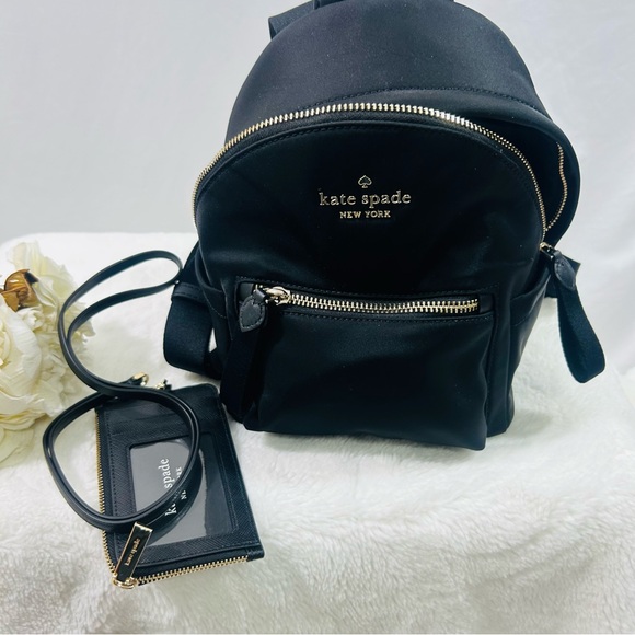 Kate spade Chelsea ksnyl mini backpack NWT with lanyard card holder/ clutch - Picture 5 of 12